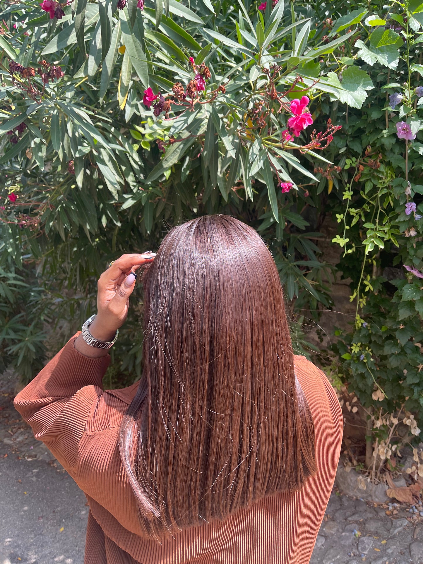 NAOMIE - Closure 20 pouces Lisse 2x6 Raw Hair Vietnamien Chocolate