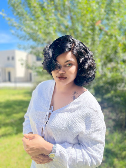 WINNY-10inch Closure 4X4 Wig densité 250% - Virgin Hair Luxury