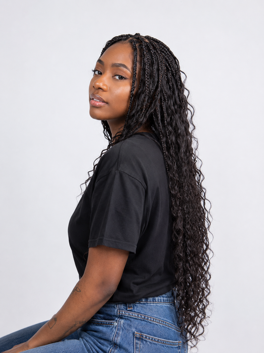 Bulk Hair Loose Deep 18 pouces – Mèches naturelles pour tresses