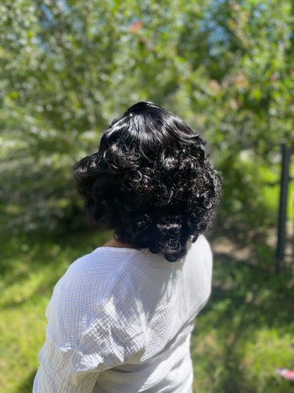 WINNY-10inch Closure 4X4 Wig densité 250% - Virgin Hair Luxury