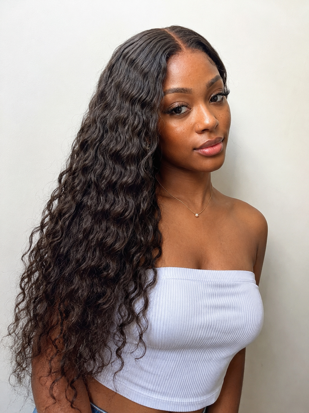 Perruque Curly Raw Hair Taille 28 Closure 5x5 HD – Cheveux Naturels Premium | Minga Hair