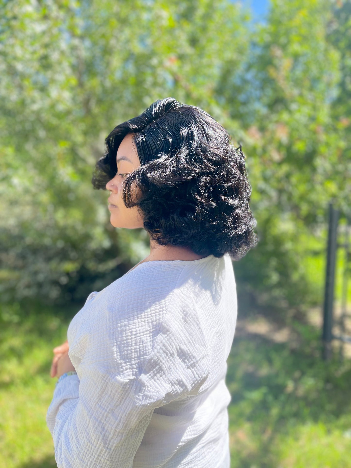 WINNY-10inch Closure 4X4 Wig densité 250% - Virgin Hair Luxury
