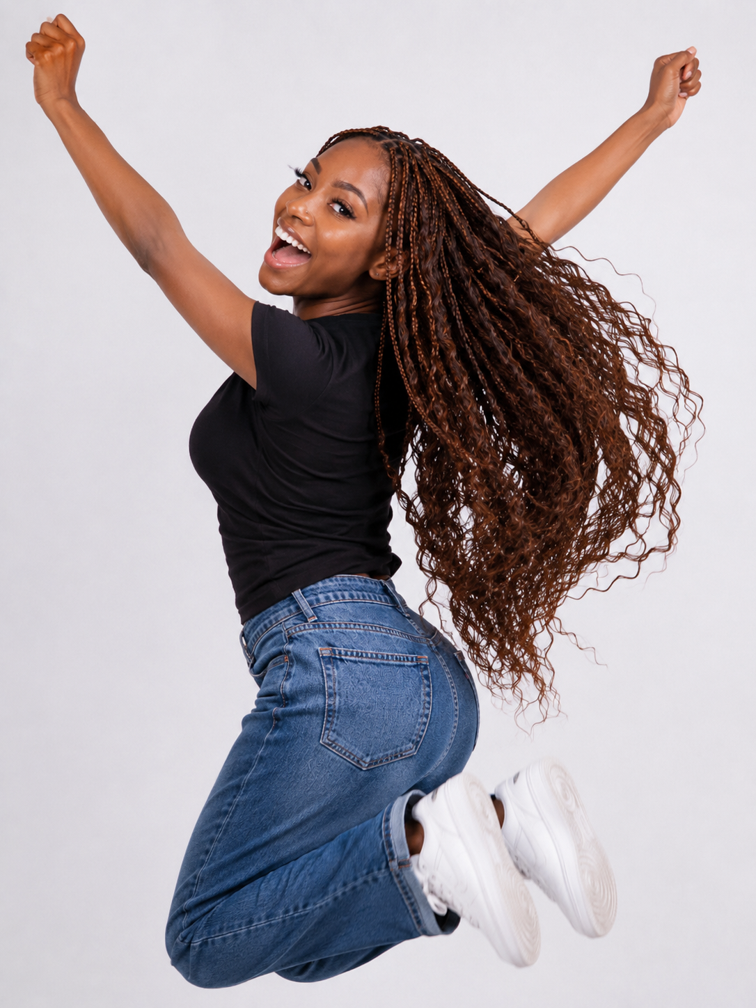 Bulk Hair Loose Deep Marron – Mèches naturelles pour tresses