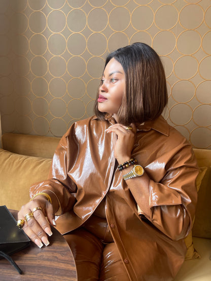 KENAYA 10inch Closure Wig-Bob Straight miel - Virgin Hair Luxury