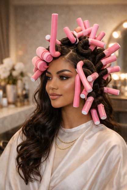 Bigoudis en mousse – Boucles naturelles & volume souple | Minga Hair