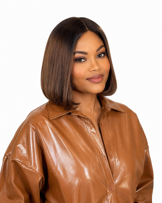 Perruque Bob Virgin Hair Lisse 10” – Closure Naturelle | KENAYA – Minga Hair