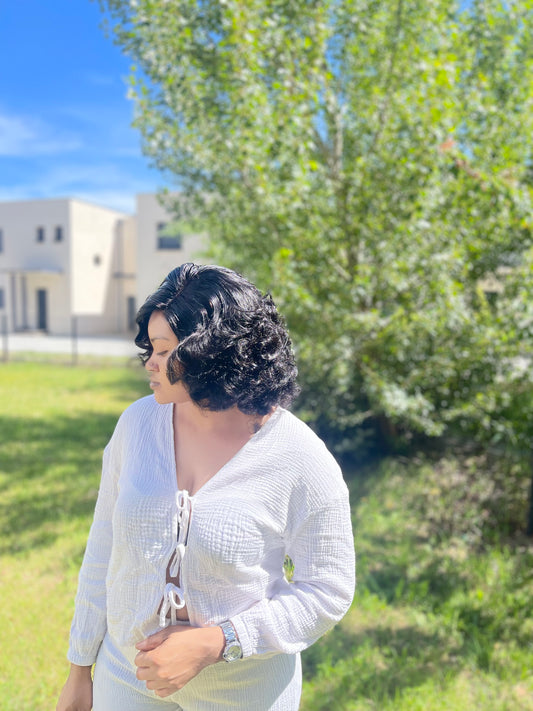 WINNY-10inch Closure 4X4 Wig densité 250% - Virgin Hair Luxury