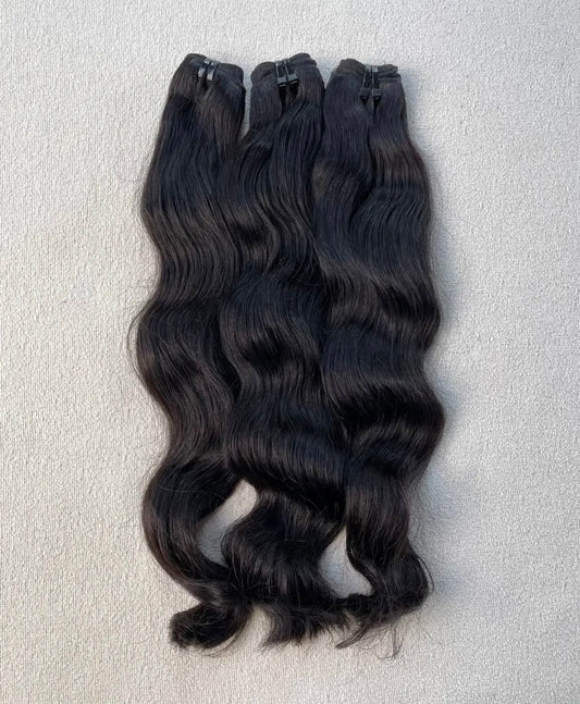 Wavy Raw Hair