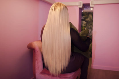 Perruque LEYLA-Scandinave - Raw Hair lisse 24 avec Closure 2x6 TP MINGA Hair France