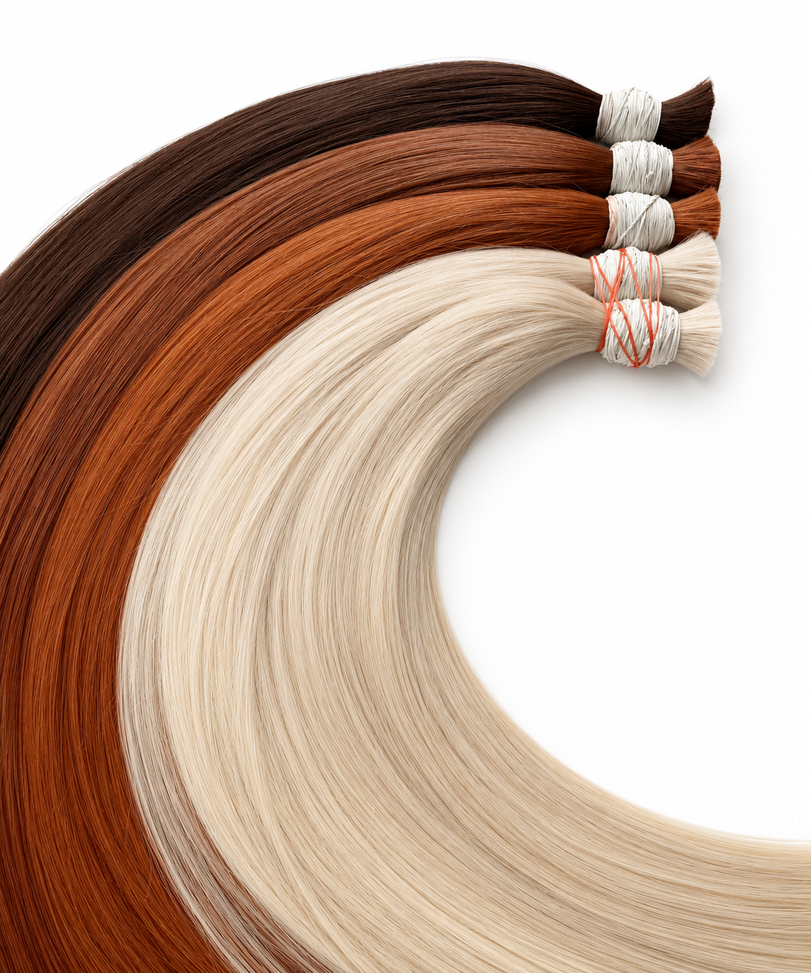 Bulk Hair Lisse – Extensions de Cheveux Naturels Sans Trame | Minga Hair