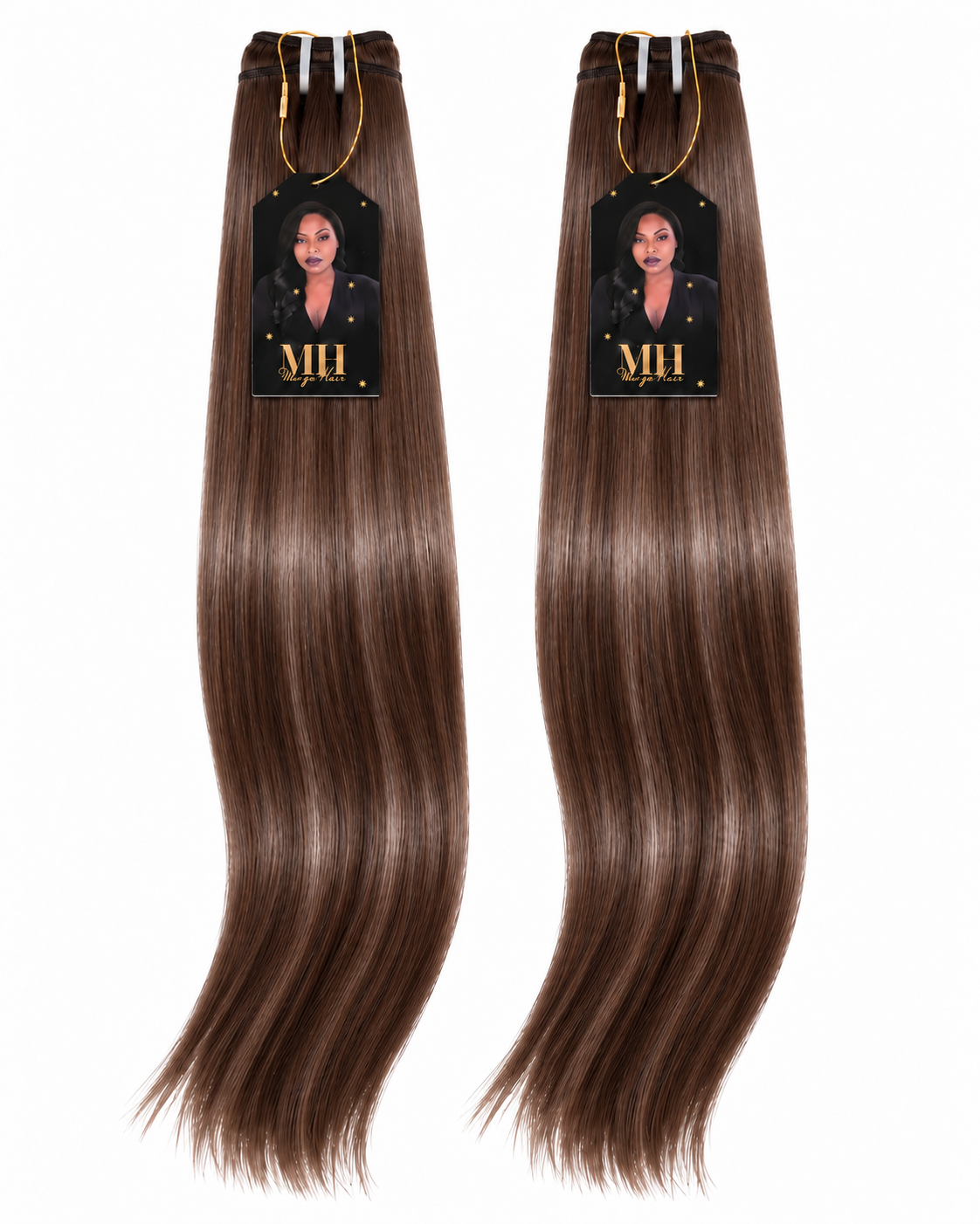 Tissages Raw Hair Lisse Couleur 2 – Cheveux 100 % Naturels Premium