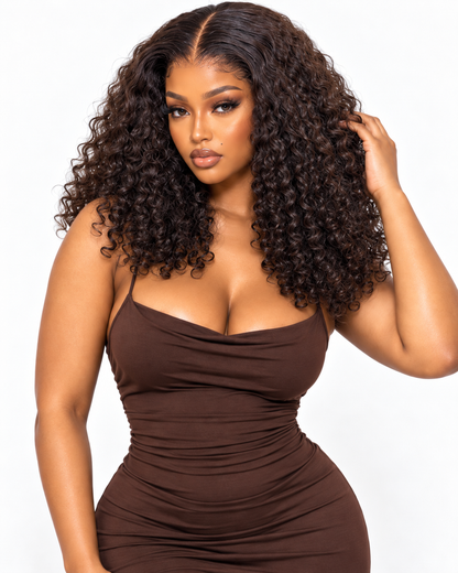 Perruque Kinky Eurasienne Curly – Remy Hair Vietnamien — 400g
